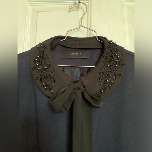 Zara - Fairly new navy blue blazer - Picture 3 of 3